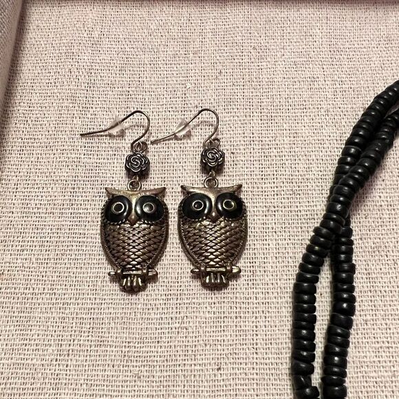 Vintage Jewelry Bundle Lot Black Silver - Picture 5 of 7